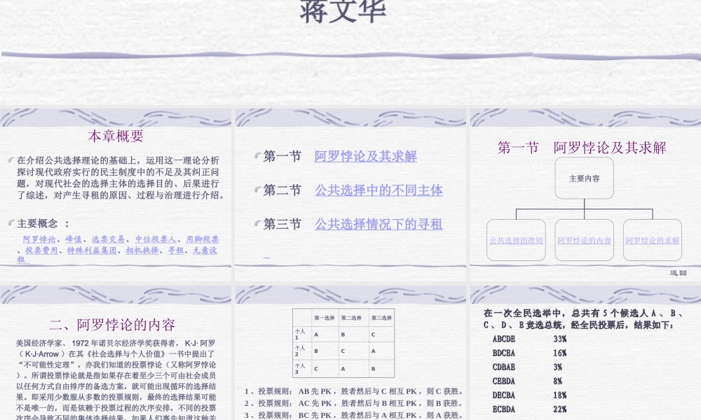 第04章 公共选择（蒋文华121112）.ppt