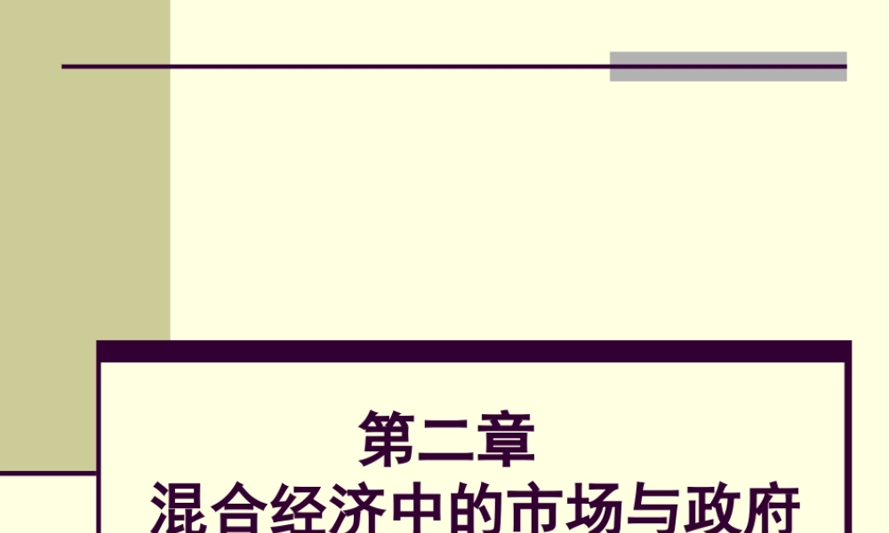 第02章混合经济中的市场与政府.pptx