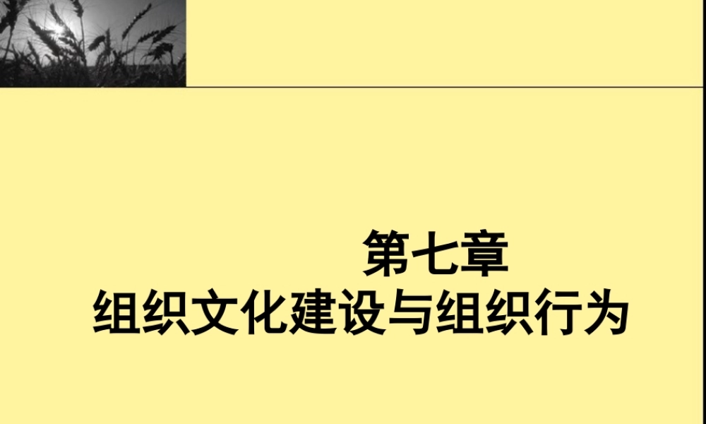 第07章 组织文化建设.ppt