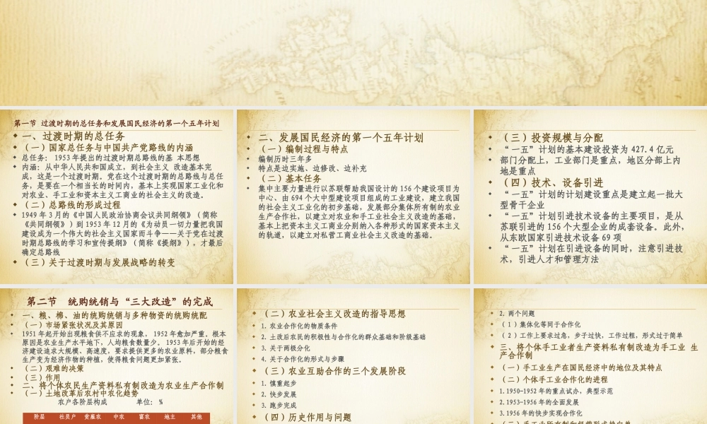 第08章 重工业优先发展战略与高度集中的计划经济体制的建立.pptx