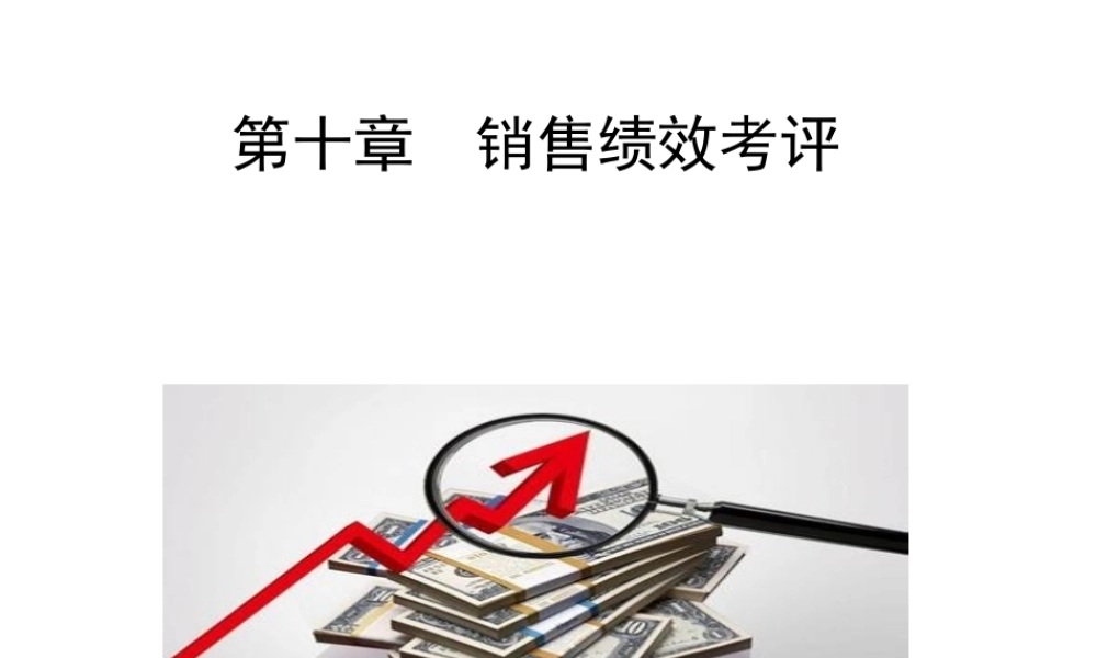 第10章销售人员的绩效.ppt