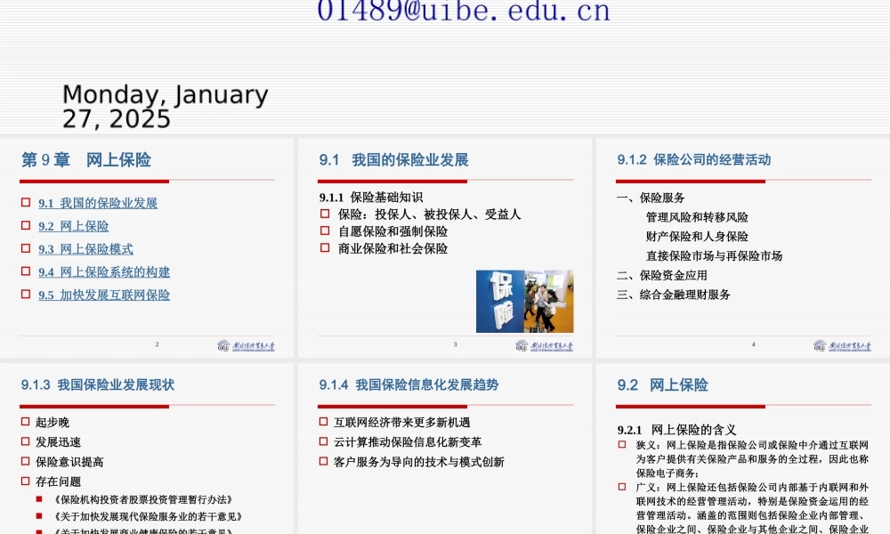 第09章 网上保险.pptx