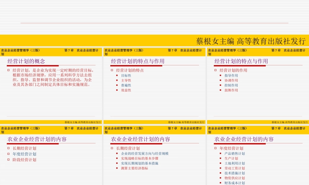第07章 农业企业经营计划.ppt