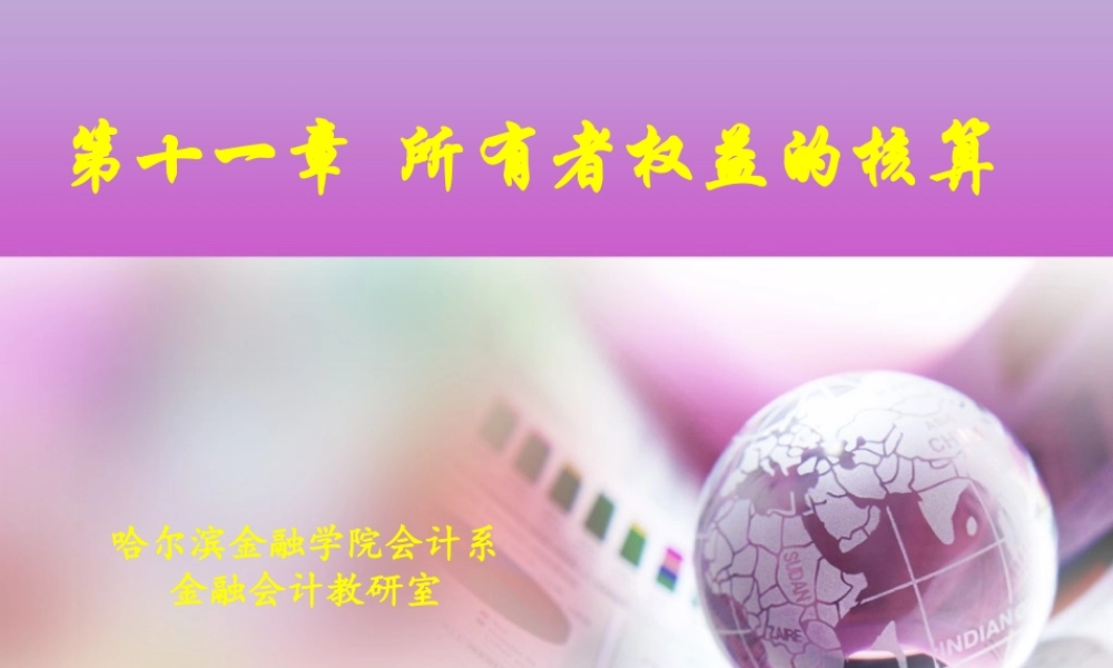 第11章 所有者权益核算.ppt
