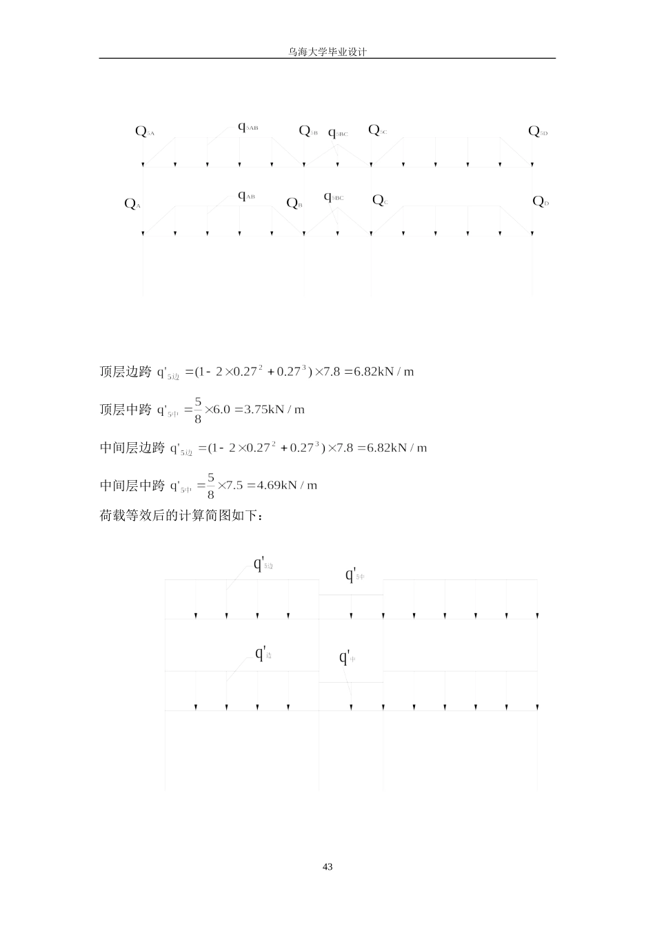 6 活荷载内力计算(屋面布活荷载).doc_第2页