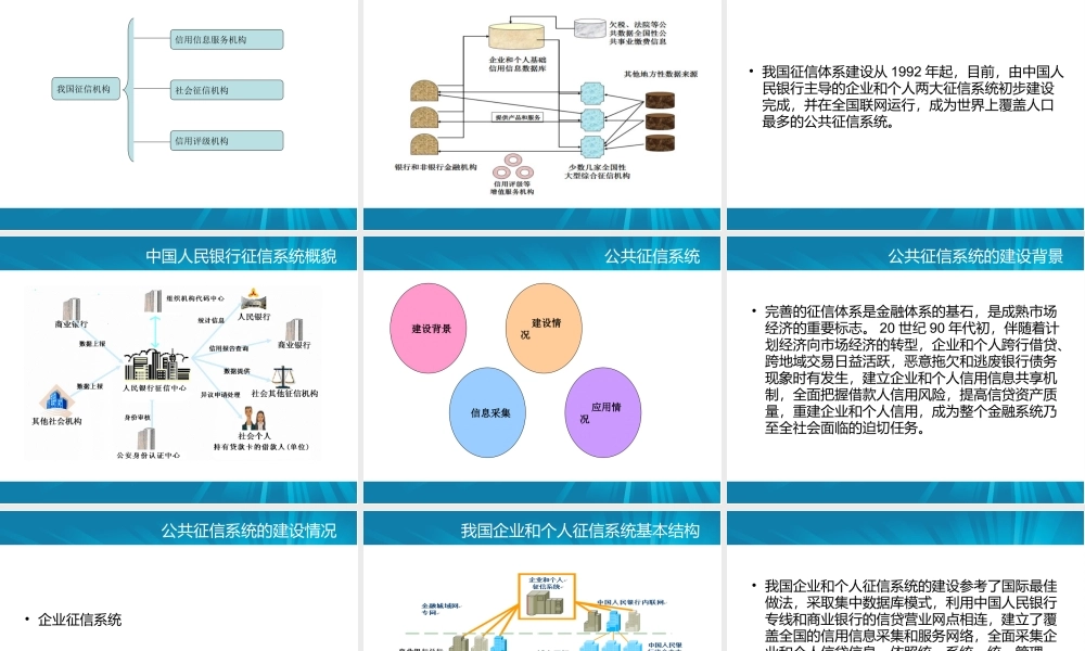 第八章 国内征信业发展模式及监管.ppt