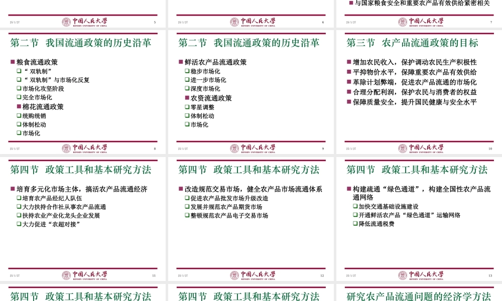 第13章 农产品流通政策.ppt