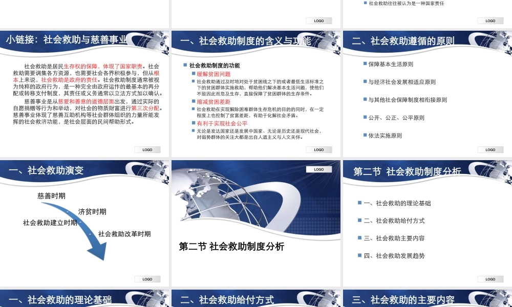 第09章 社会救助制度.ppt