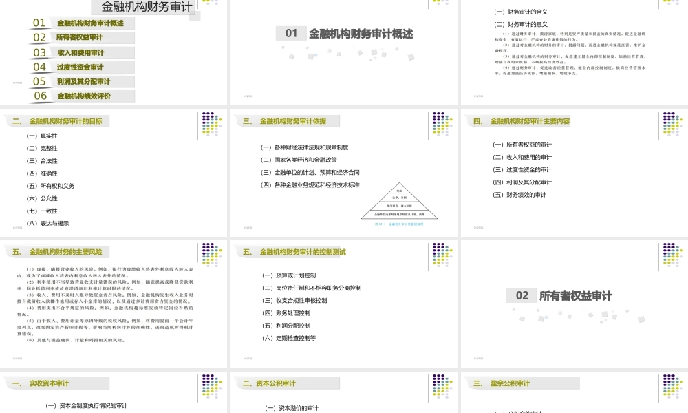 第12章 金融机构财务审计.ppt