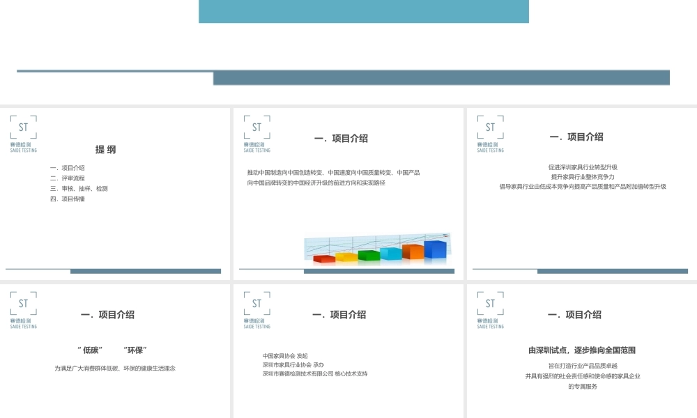 家具绿色优品项目.ppt