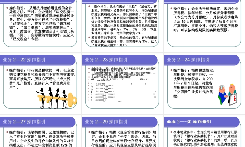 会计模拟实验第二章赵岩.ppt
