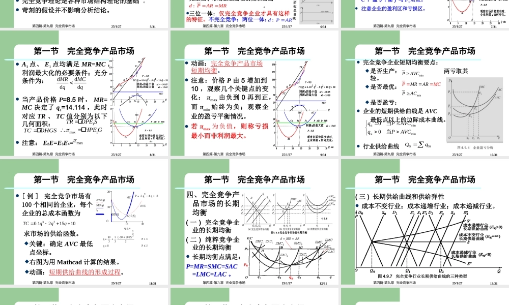 第四篇-第九章完全竞争市场.ppt