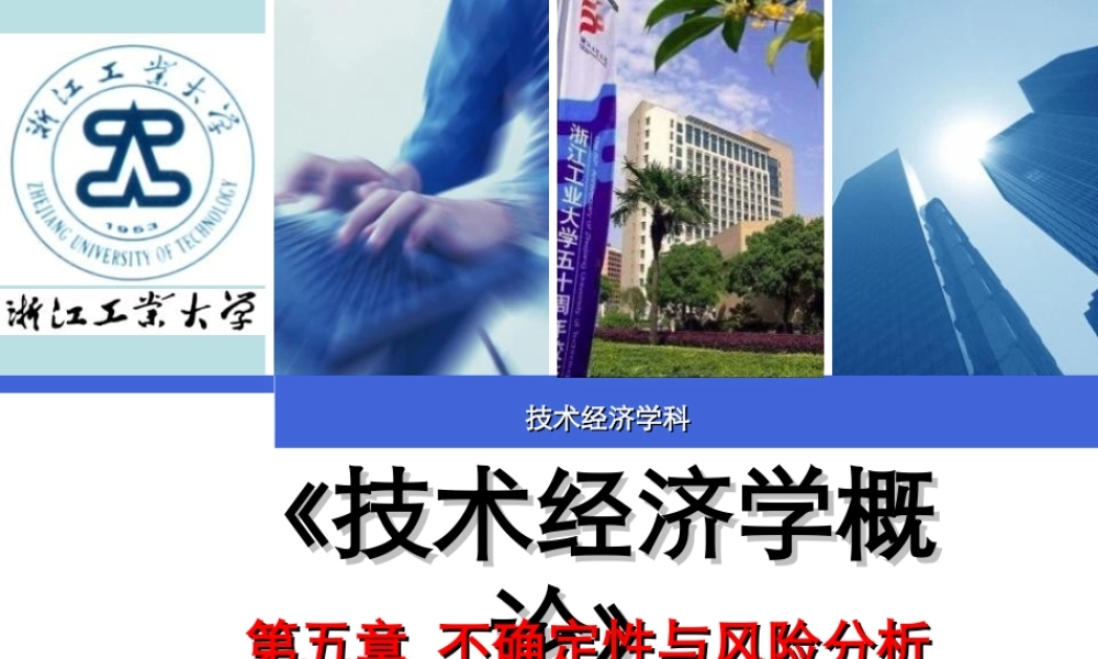第05章 不确定及风险分析.ppt