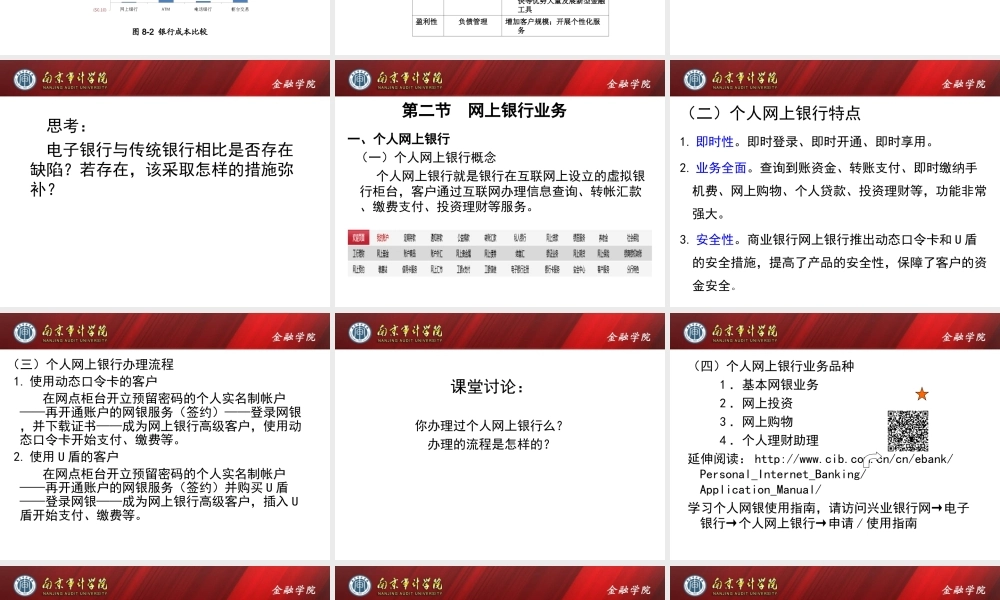 第08章电子银行.ppt