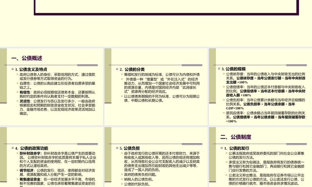 第14章公债理论与制度.pptx