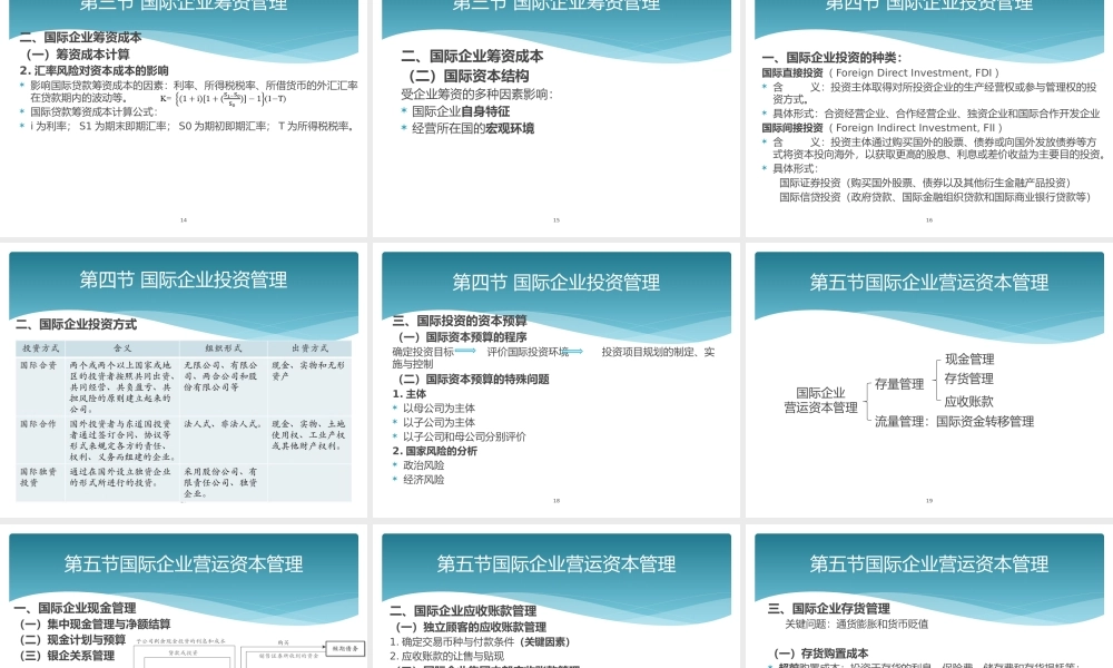 第九章国际企业财务管理.pptx