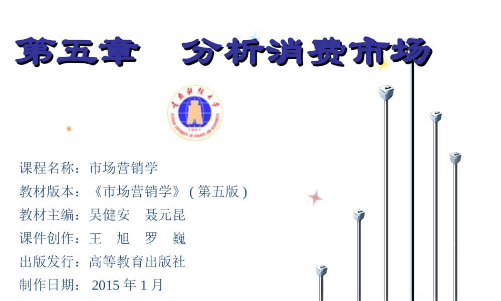 05章 分析消费者市场.ppt