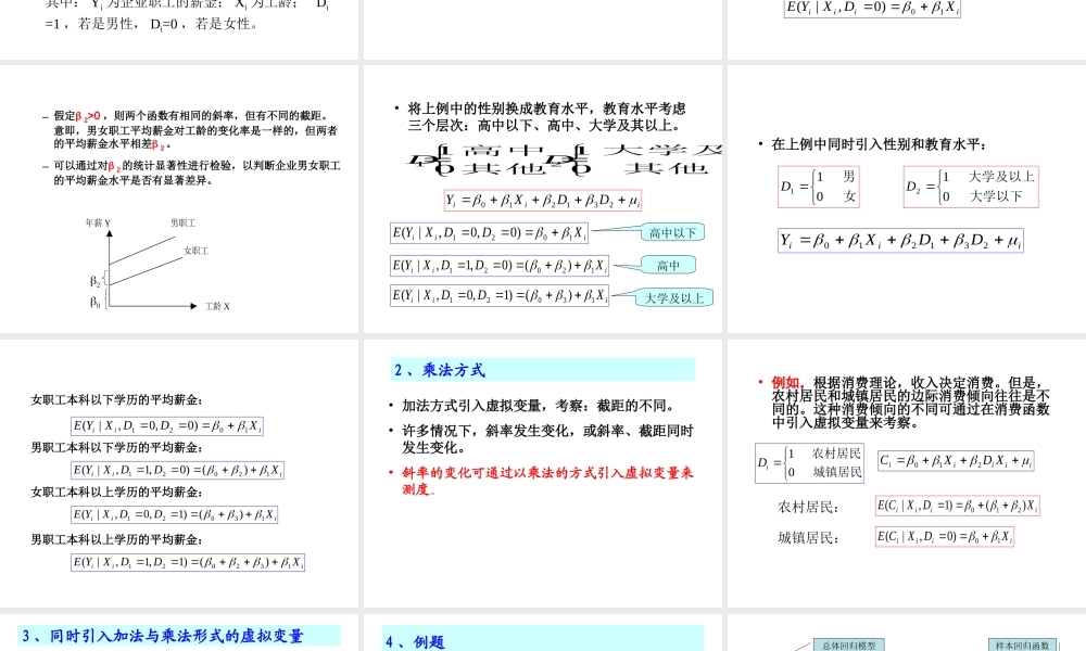 3.6 虚拟变量模型.ppt