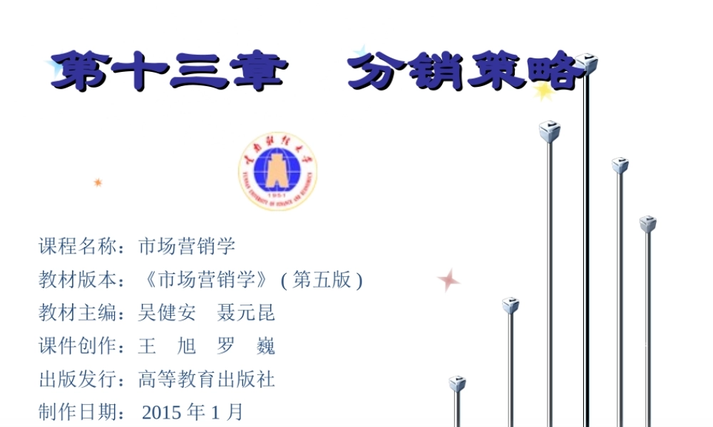 13章 分销策略.ppt