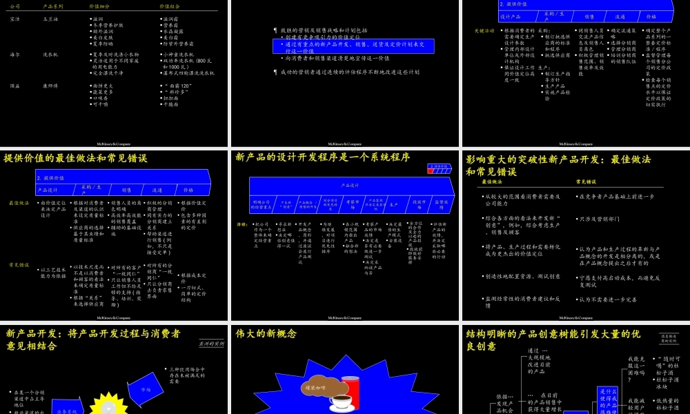 麦肯锡市场营销战略.ppt
