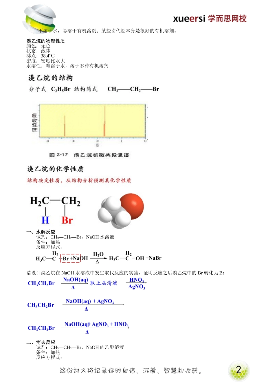 卤代烃（选修5预习）.doc_第2页