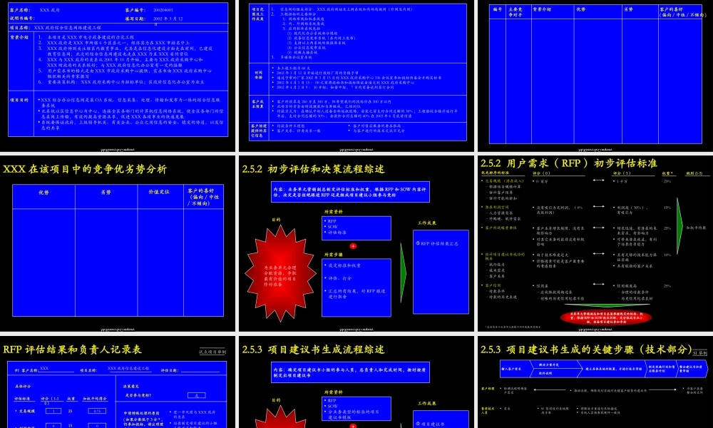 麦肯锡客户发展项目建议流程.ppt