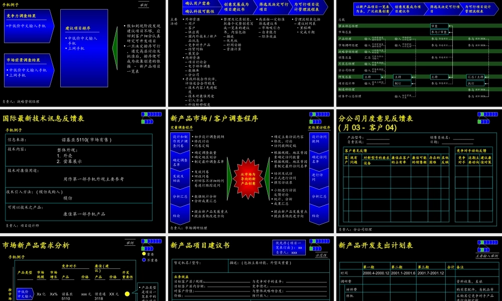 麦肯锡－新产品开发流程1(1).ppt