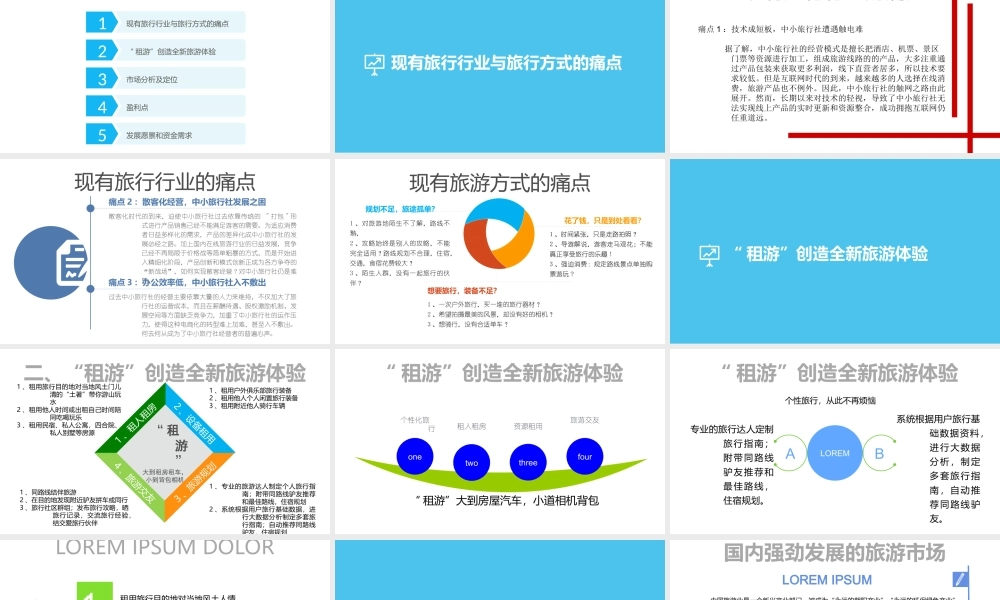 商业计划书租游.ppt