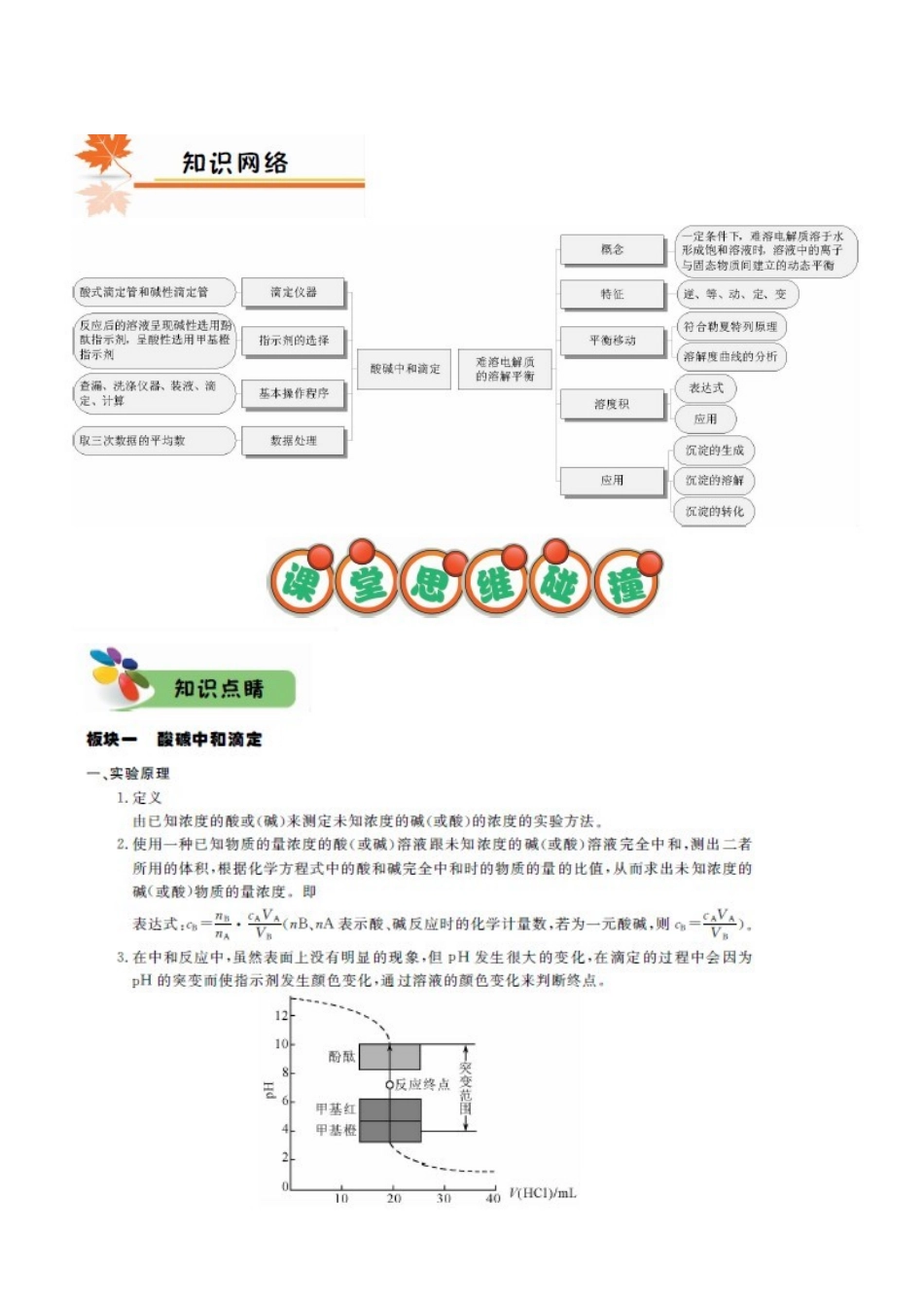 难溶物溶解平衡与离子综合（上）(1).doc_第2页