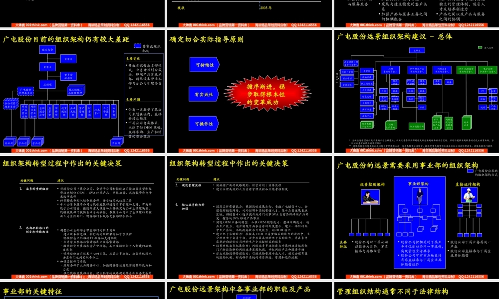 完善组织架构优化管理流程.ppt