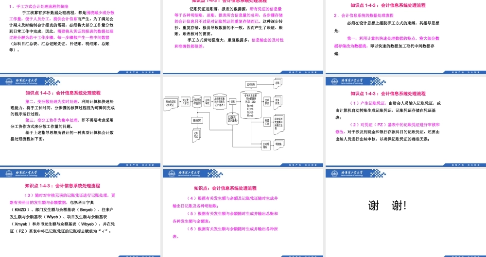 (024)1.4.3：会计信息系统处理流程.pptx