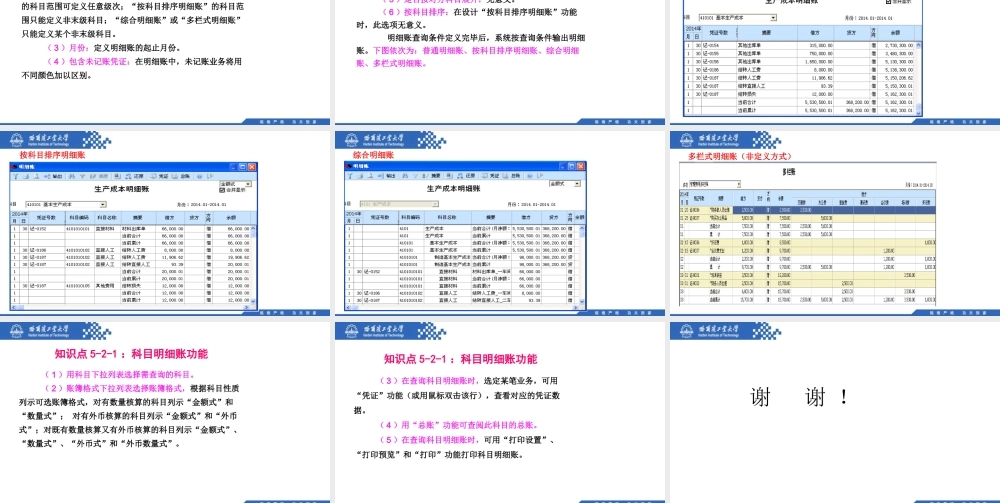 (093)5.2.1：科目明细账功能.pptx