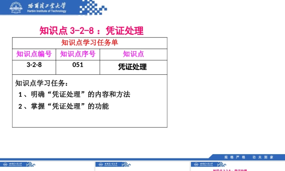(051)3.2.8：凭证处理.pptx