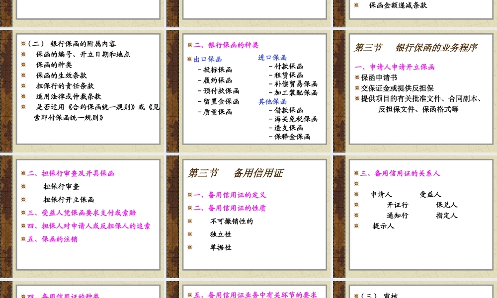 第07章 银行保函和备用信用证.ppt