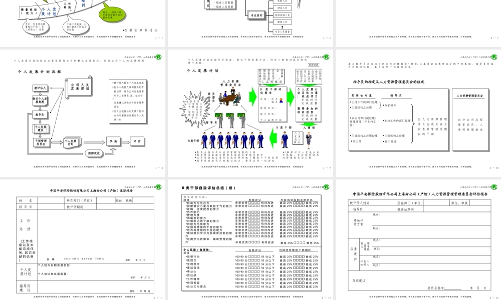 上海产险人员发展方案.ppt