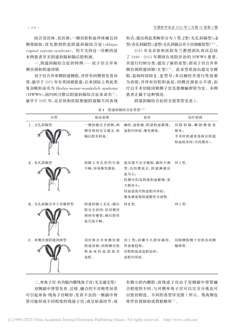 单角子宫抑或四型斜隔综合征1例_夏萍.pdf_第3页