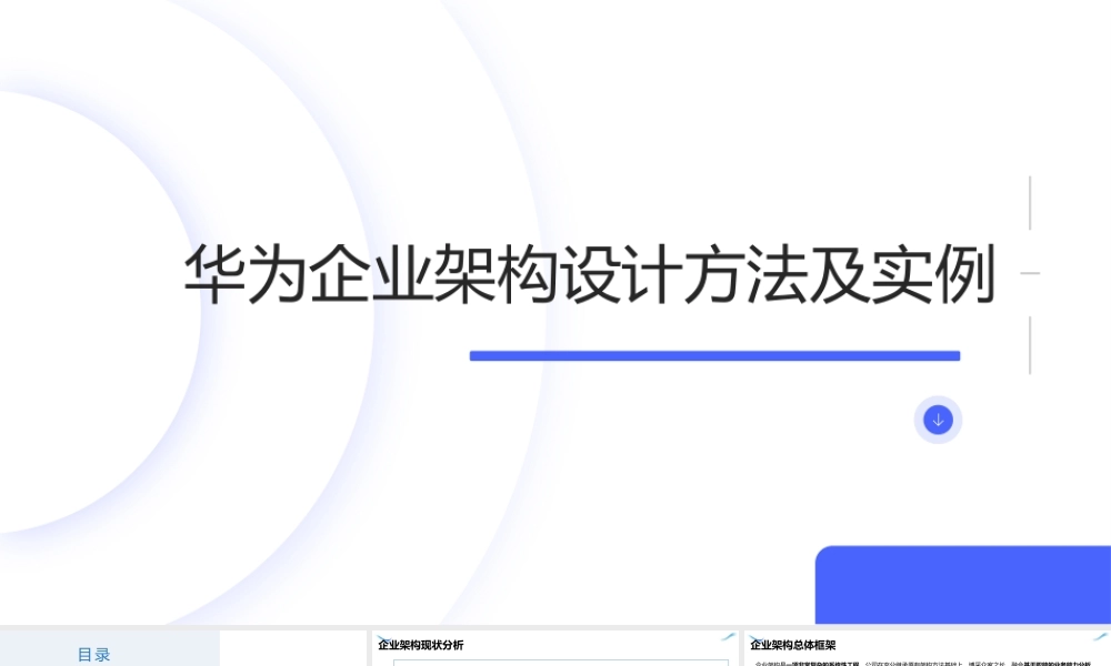 数字化转型：企业架构设计方法及实例.pptx
