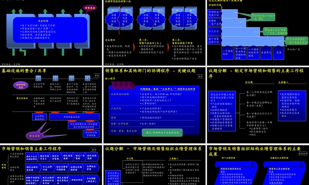 实达建立高绩效的市场营销及销售组织体系项目启动文件(1).ppt