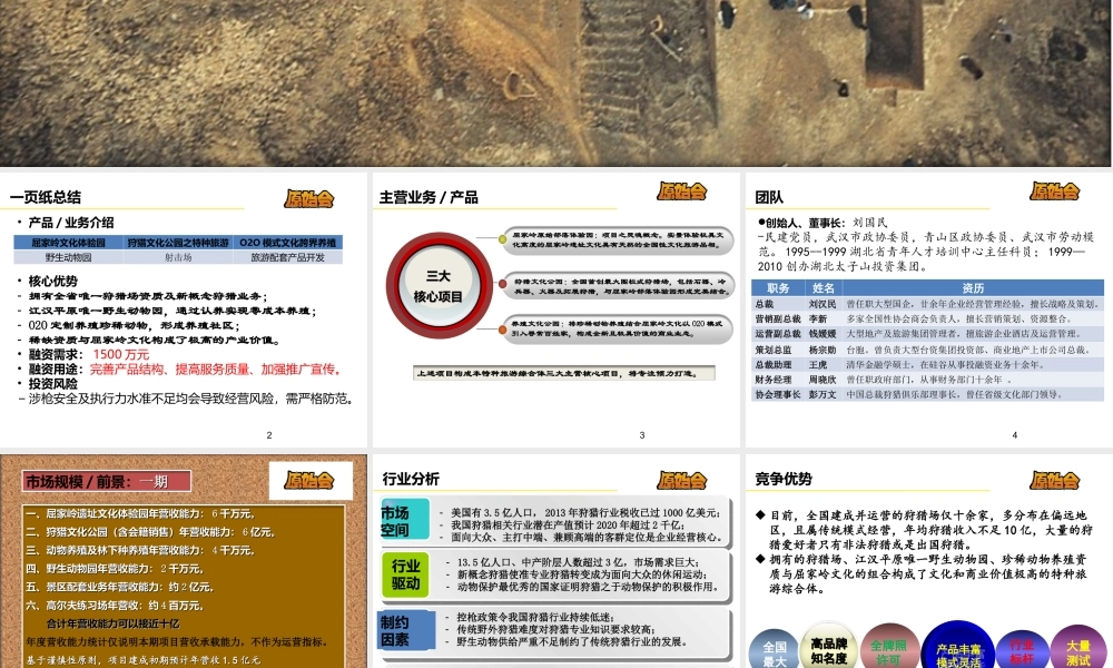原始会-商业计划书——屈家岭文化主题公园-5.5(1).ppt