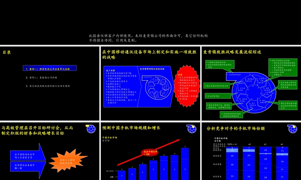 麦肯锡战略咨询经验.ppt