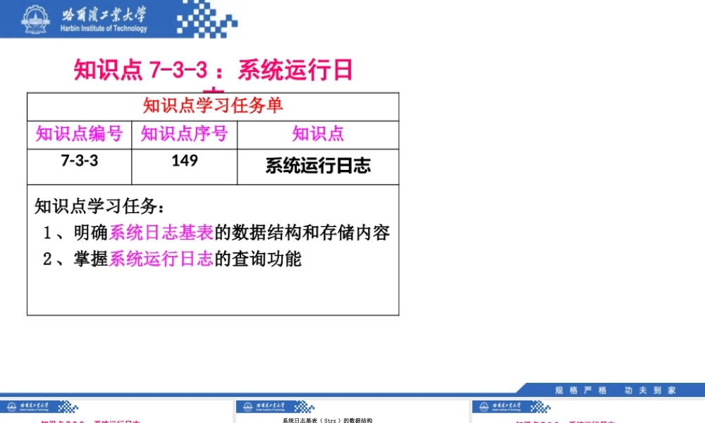 (149)7.3.3：系统运行日志.pptx