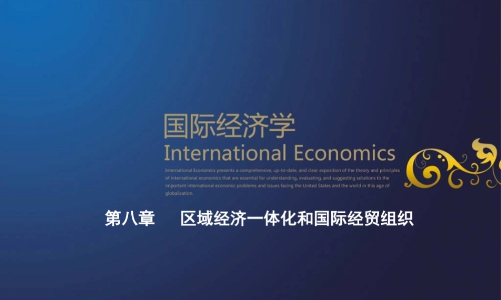 08 第八章 经济一体化.ppt
