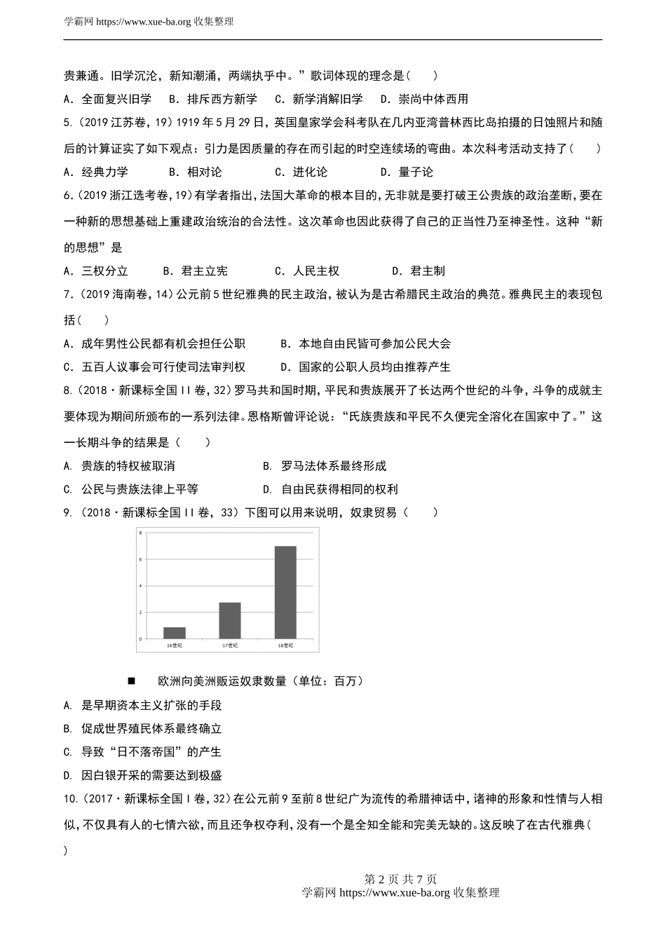 专题02 概念类选择题解题模板（原卷版）.doc_第2页