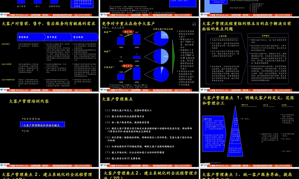 麦肯锡 中国电信大客户培训战略报(2).ppt