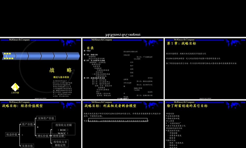 麦肯锡__著名九大手册之七.ppt