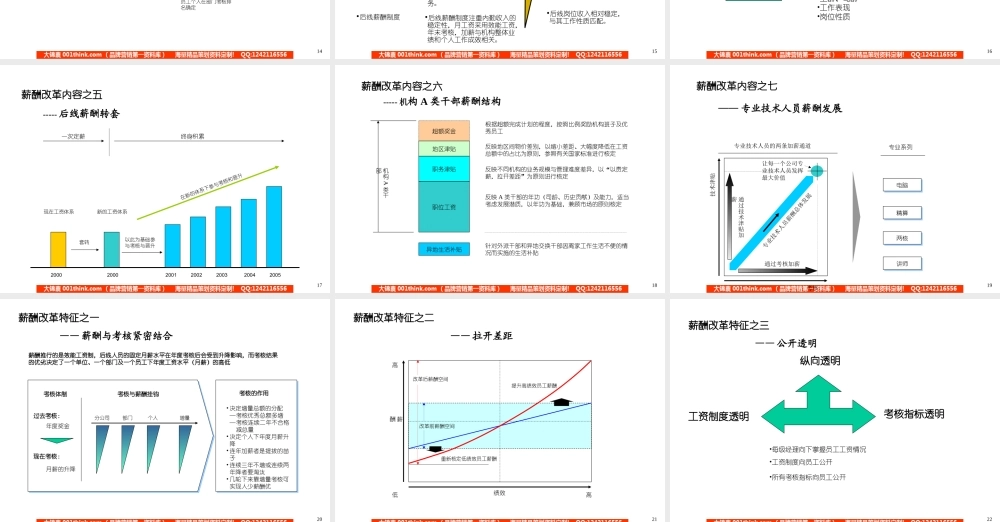 麦肯锡 平安保险薪酬改革咨询报告.ppt
