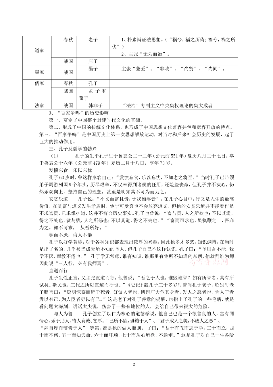 人教版高中历史必修三全套教案.doc_第2页