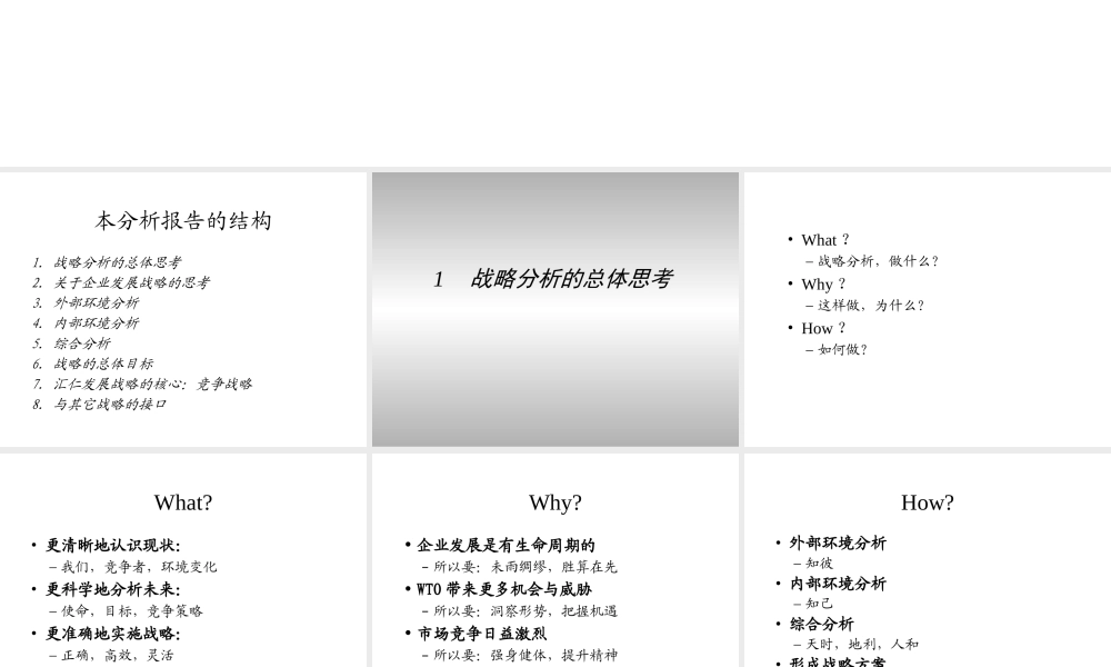 战略咨询分析模板.ppt