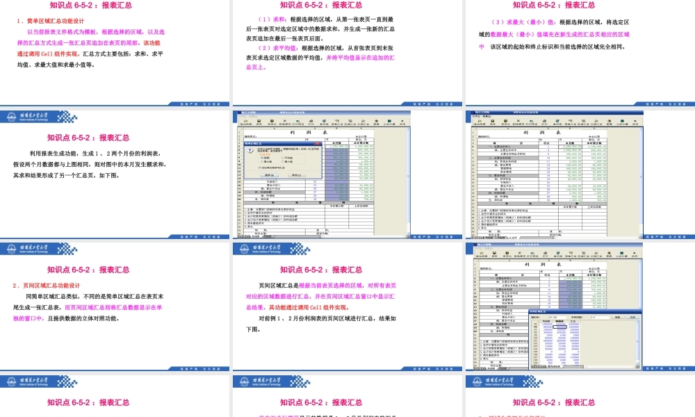 (130)6.5.2：报表汇总.pptx