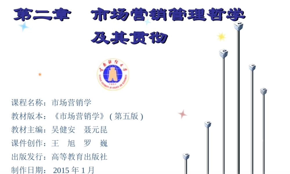 02章 市场营销管理哲学及其贯彻.ppt